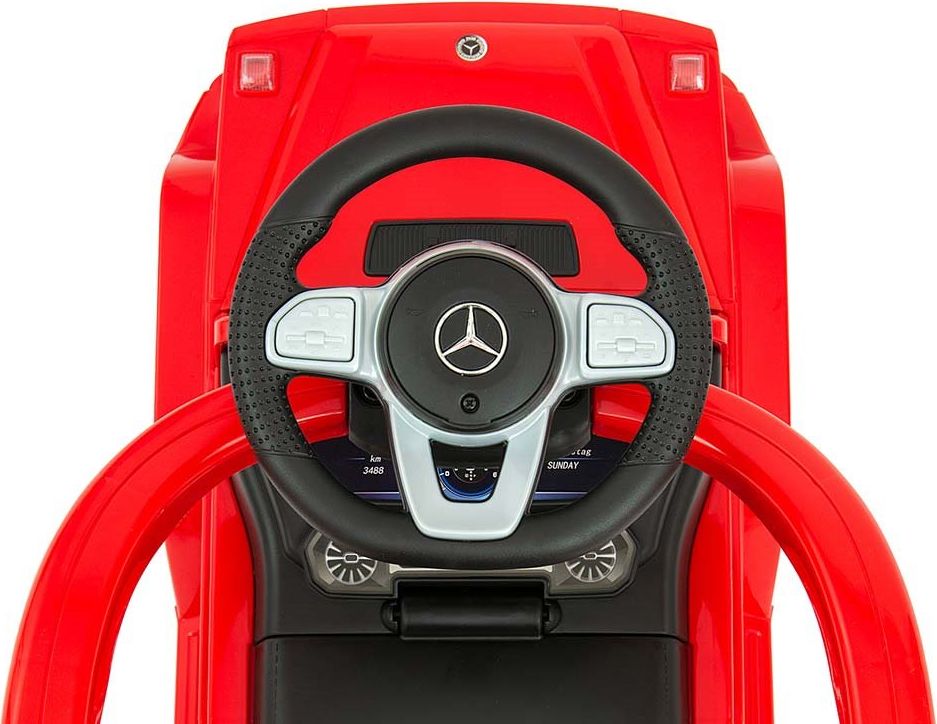 Odrážedlo s vodící tyčí MERCEDES G350d Milly Mally Varianta: červené - červená - obrázek 37