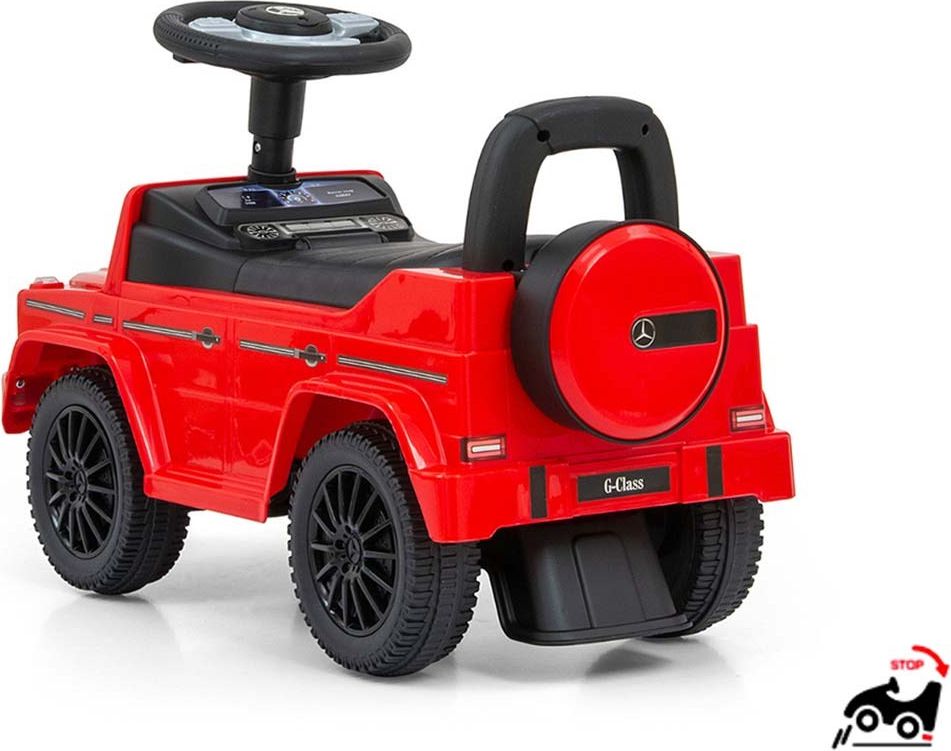 Odrážedlo MERCEDES G350d Milly Mally Varianta: černé - černá - obrázek 21