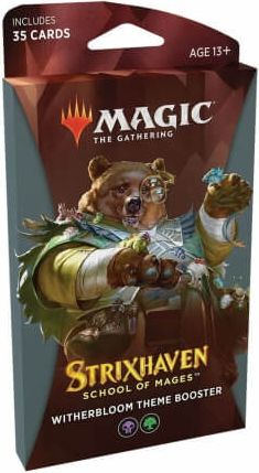 Wizards of the Coast Magic the Gathering Strixhaven: School of Mages Theme Booster - Witherbloom - obrázek 1