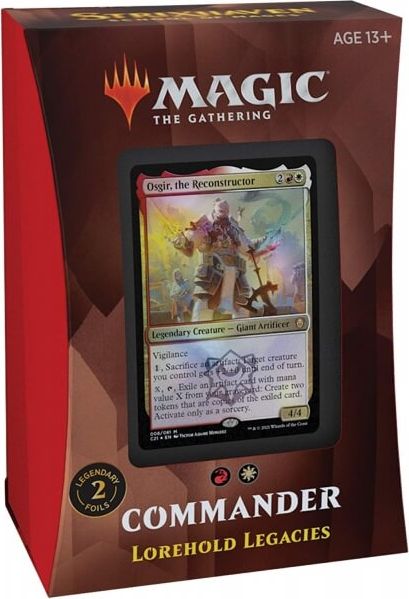 Wizards of the Coast Magic the Gathering Strixhaven: School of Mages Commander 2021 - Lorehold Legacies - obrázek 1