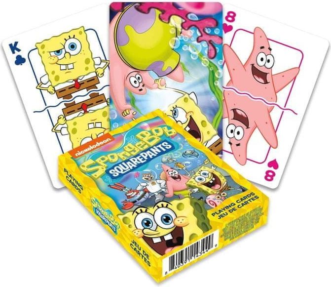 Grooters Hrací karty Sponge Bob - Cast - obrázek 1