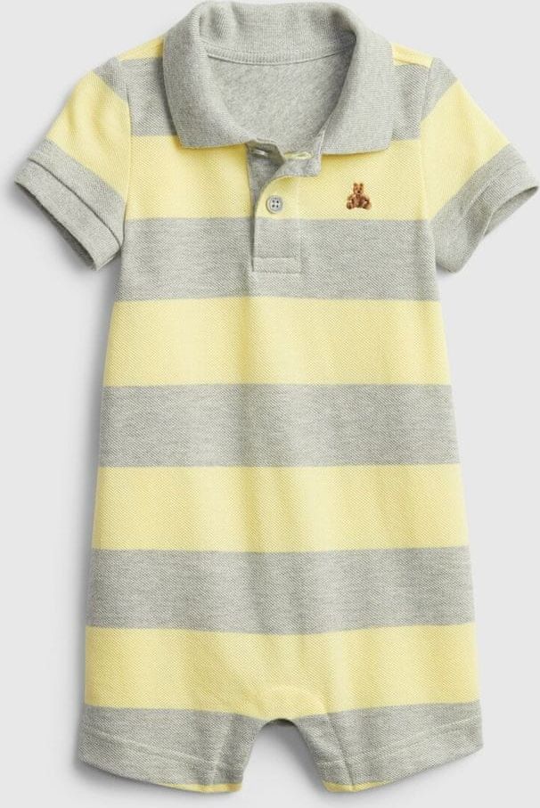 Gap Baby overal polo shorty one-piece 18-24M - obrázek 1