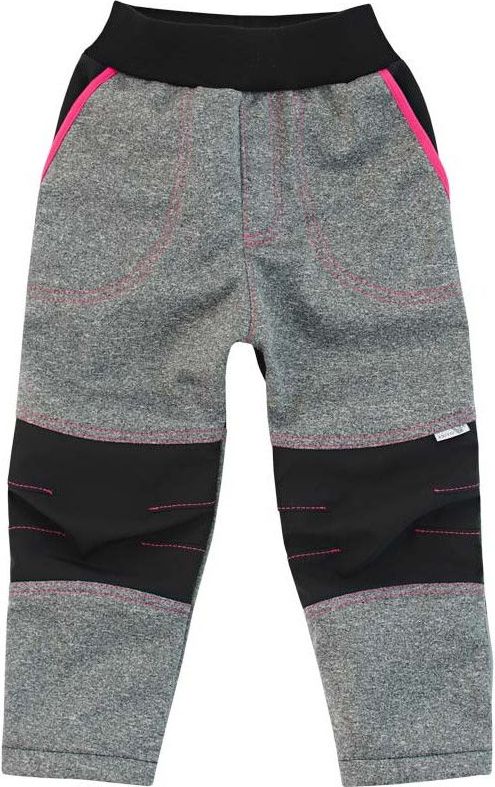 Dětské kalhoty Esito Softshellové pink - obrázek 1