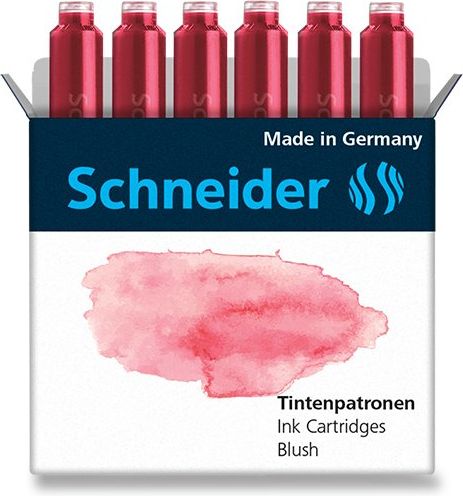Schneider Inkoustové bombičky Schneider, 6 ks vínová 6613 - obrázek 1
