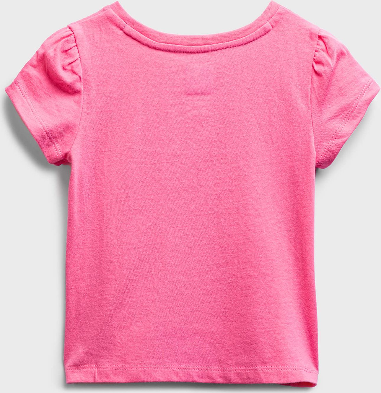 GAP růžové dětské tričko Logo organic cotton t-shirt - 18-24M - obrázek 2