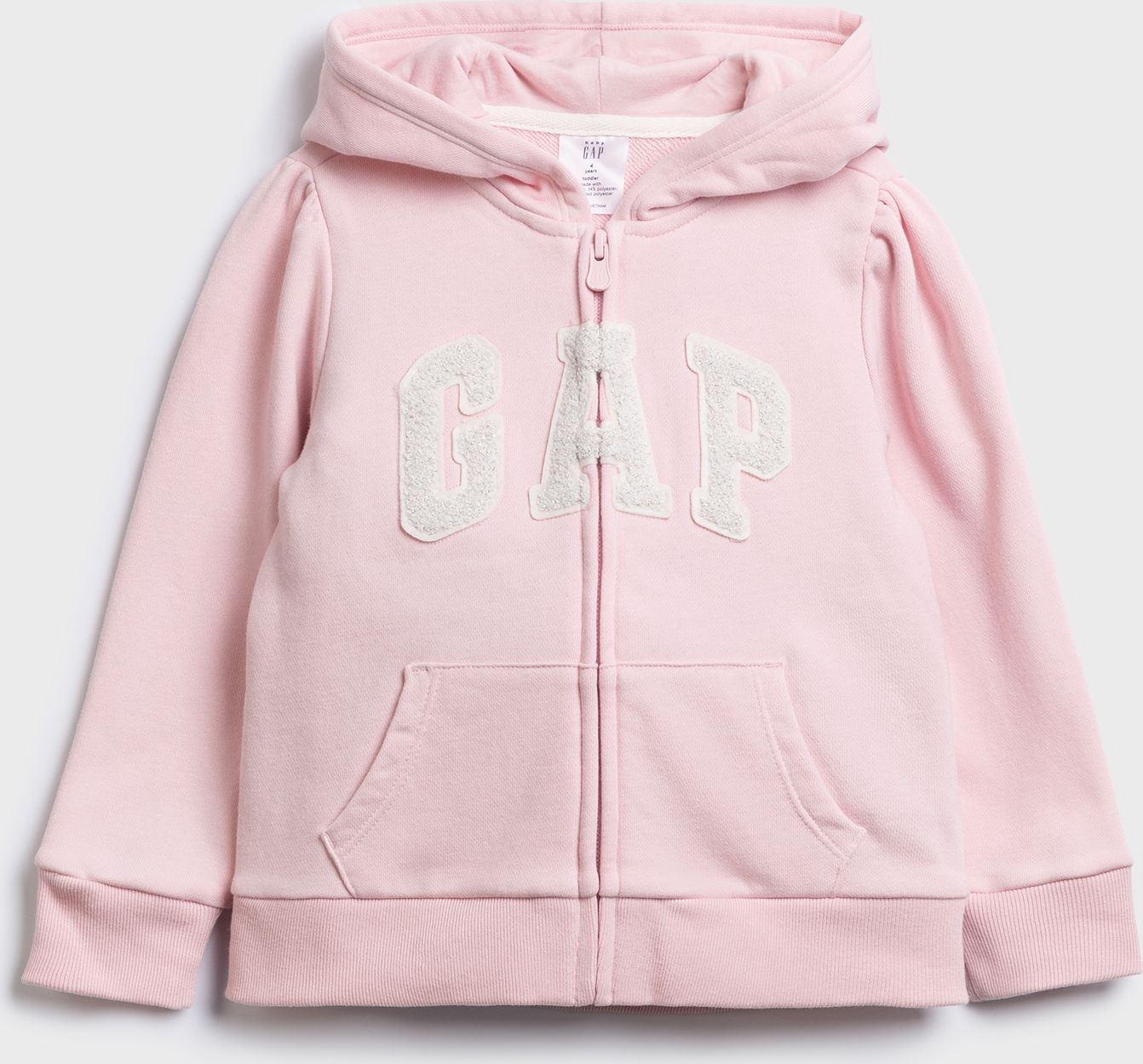 GAP růžové dětská mikina Logo - 2YRS - obrázek 1