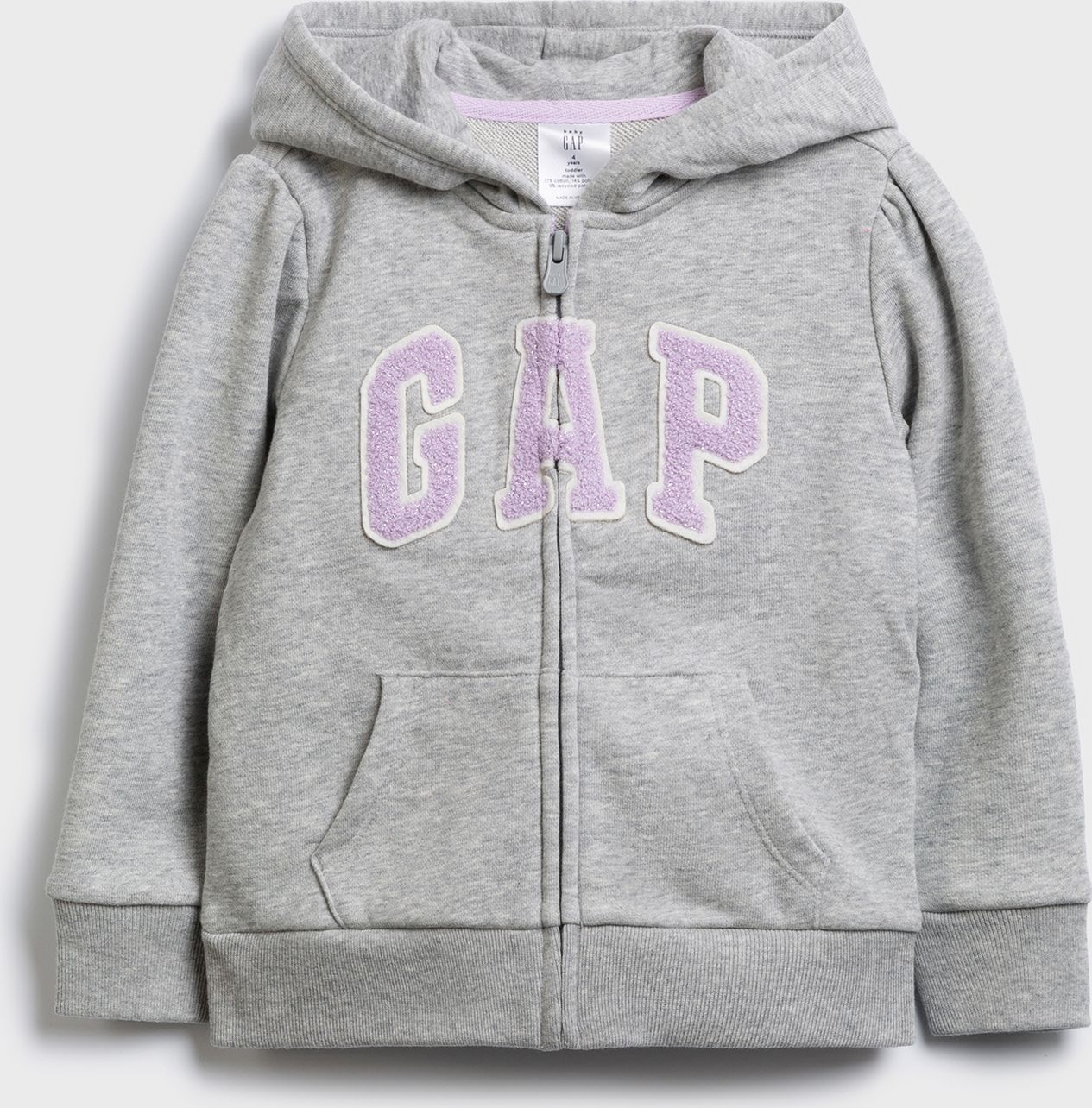 GAP šedá dívčí mikina Logo - 2YRS - obrázek 1