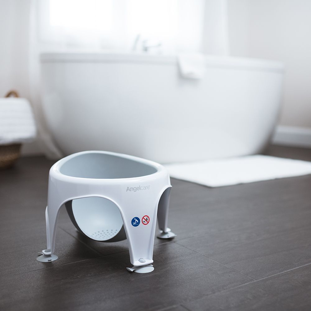 ANGELCARE Sedátko do vany Light Grey - obrázek 2