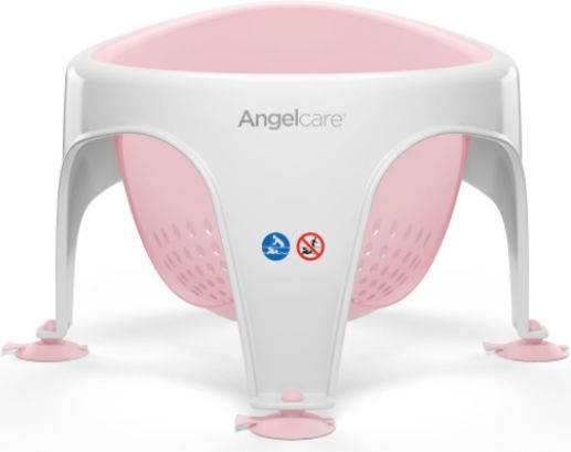 ANGELCARE Sedátko do vany Light Pink - obrázek 1