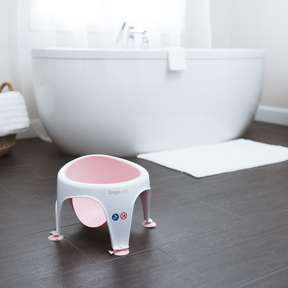 ANGELCARE Sedátko do vany Light Pink - obrázek 2