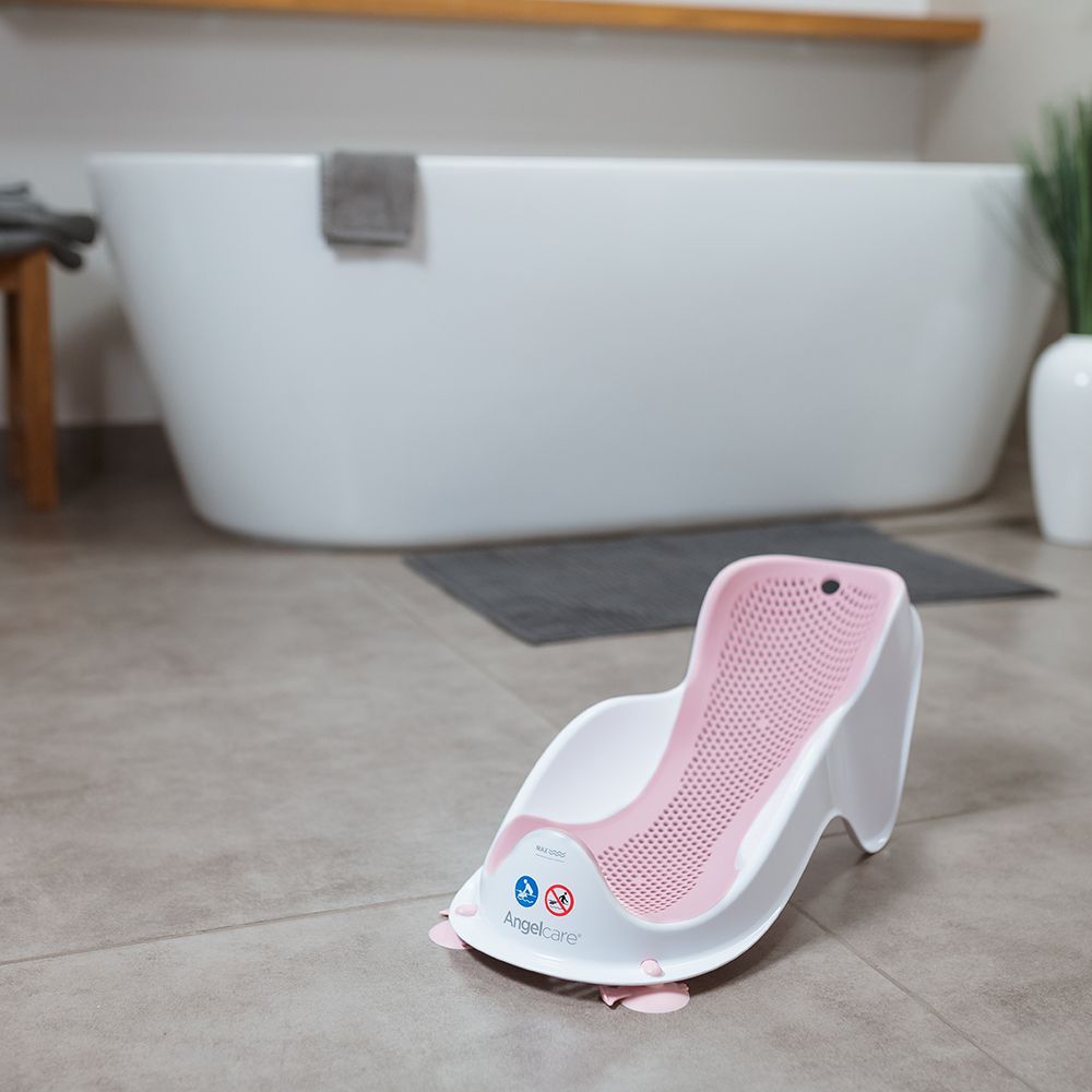 ANGELCARE Lehátko do vany FIT Light Pink - obrázek 2