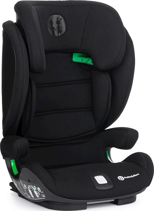 PETITE&MARS Autosedačka Elite Fix i-size 100-150 cm Lava Black - obrázek 1