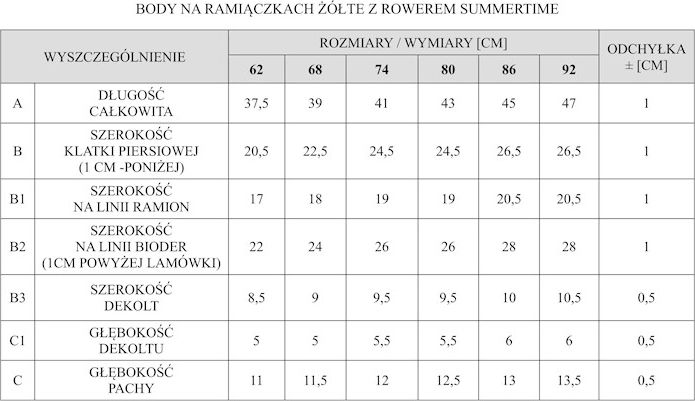 PINOKIO Body tílko Bike Summertime vel. 62 - obrázek 2