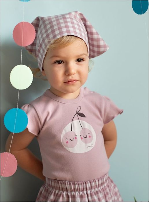 PINOKIO Body krátký rukáv Sweet cherry vel. 92 - obrázek 2
