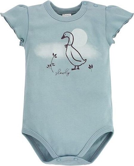 PINOKIO Body krátký rukáv Duck Sweet cherry vel. 92 - obrázek 1