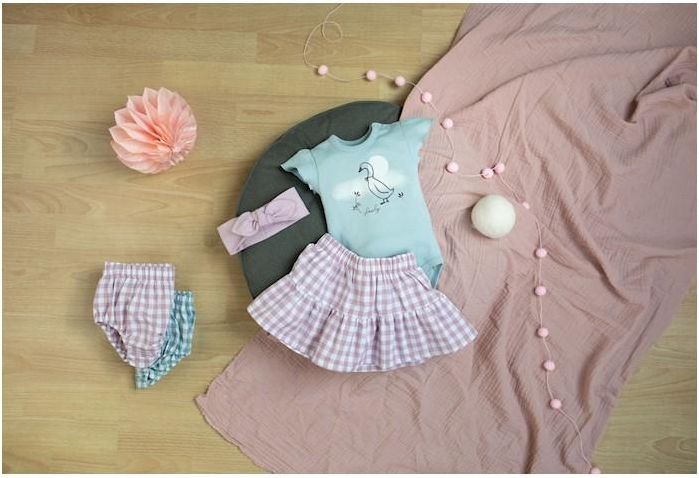 PINOKIO Body krátký rukáv Duck Sweet cherry vel. 92 - obrázek 2