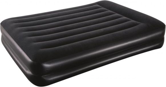 Bestway 67403 Semišová nafukovací matrace s elektrickou pumpou 203x152x46cm - obrázek 4