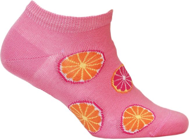 Dívčí kotníkové ponožky WOLA CITRUSY růžové Velikost: 21-23 - obrázek 1