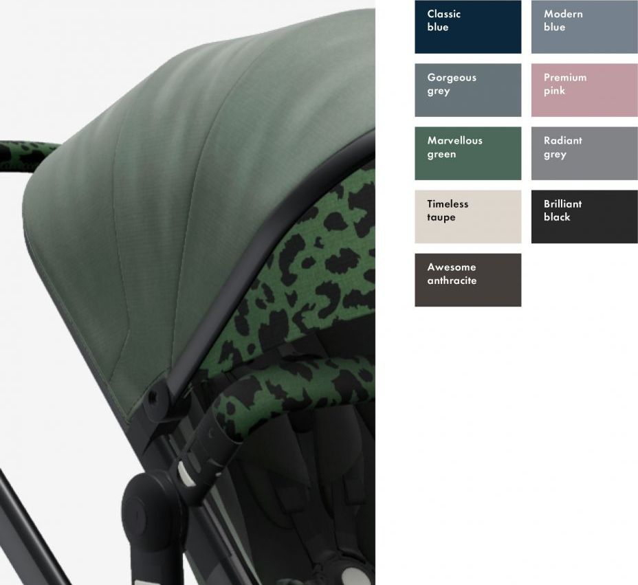 Prodloužení sluneční stříšky Joolz Day+ Tailor Animal Brown 2021 - obrázek 2