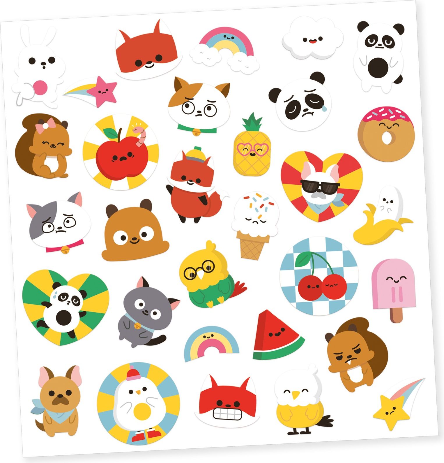 DJECO Veselé samolepky Emoji - obrázek 2