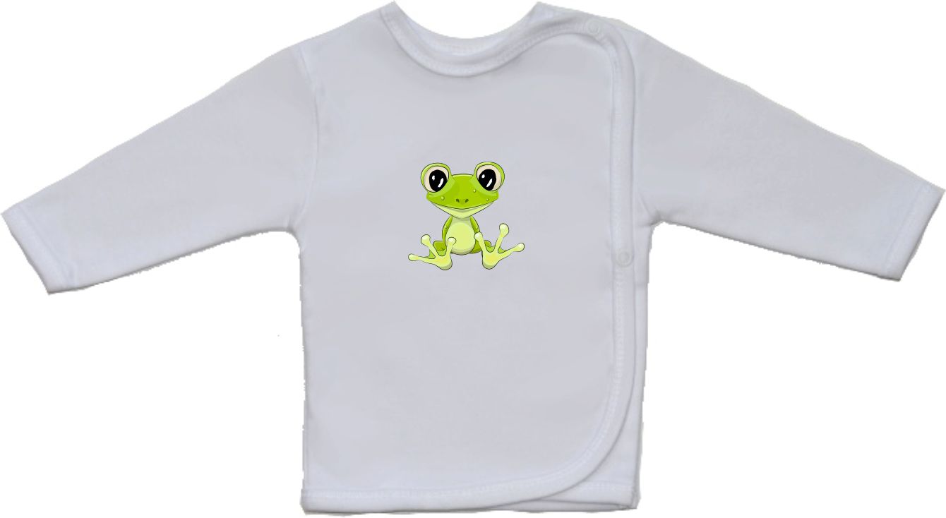 Dětská košilka, Gama, menší roztomilá žabička velikost 52 - obrázek 1