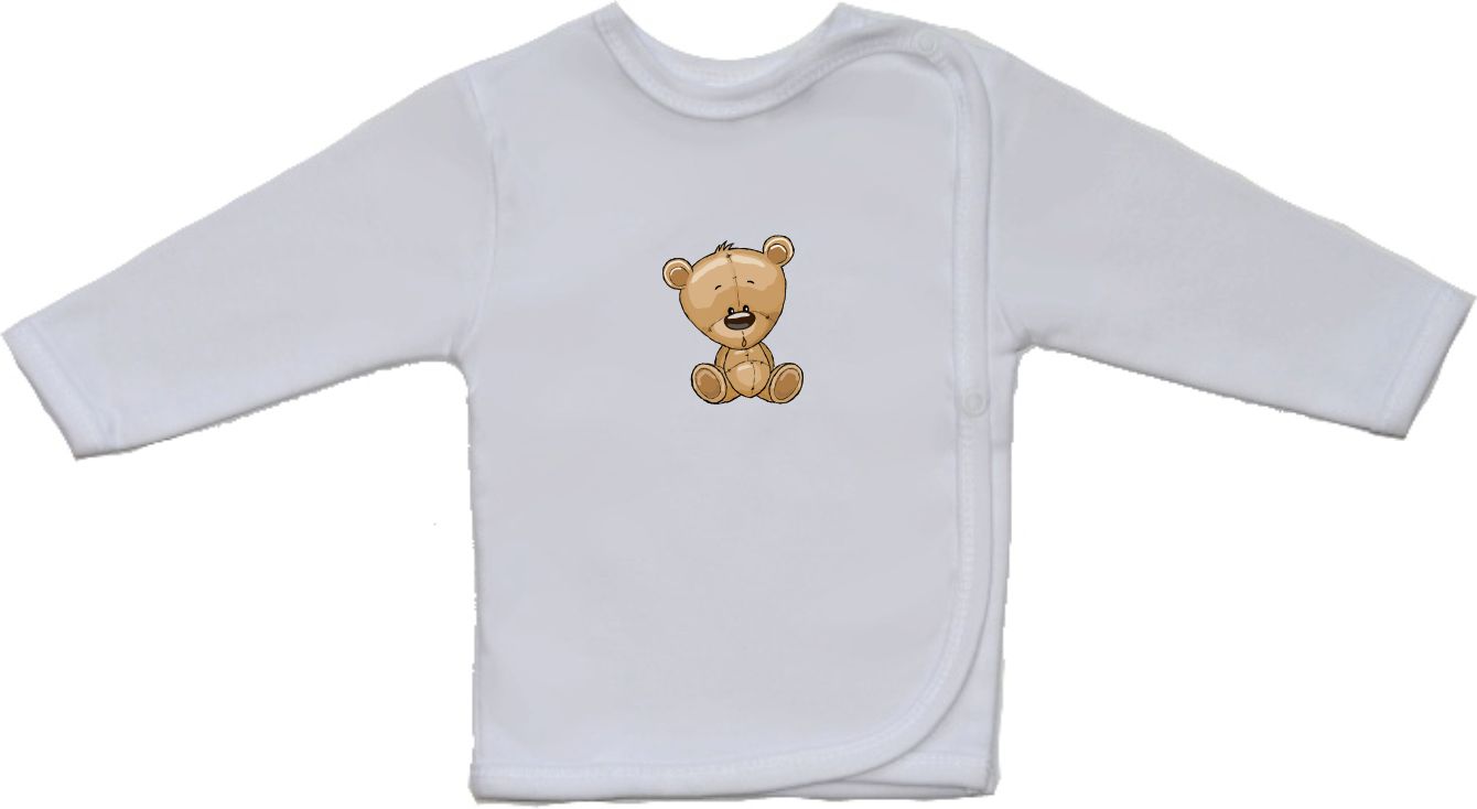 Dětská košilka Gama menší roztomilý hnědý medvídek velikost 52 - obrázek 1