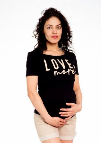 Be MaaMaa Těhotenské kraťasy Jeans - béžové, Velikosti těh. moda XS (32-34) - obrázek 1