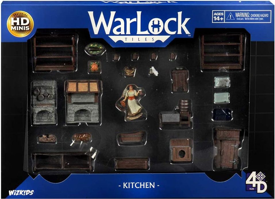 WizKids WarLock Tiles: Accessory - Kitchen - obrázek 1