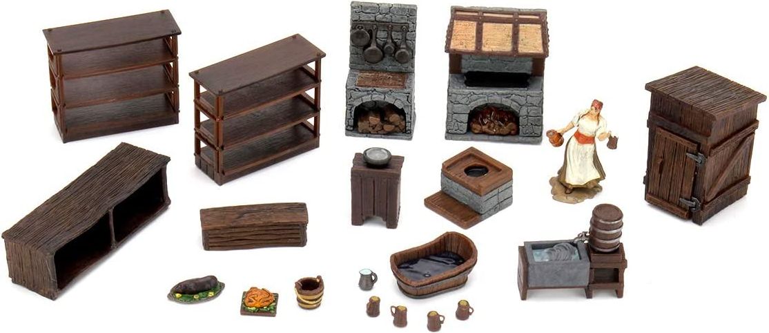 WizKids WarLock Tiles: Accessory - Kitchen - obrázek 2