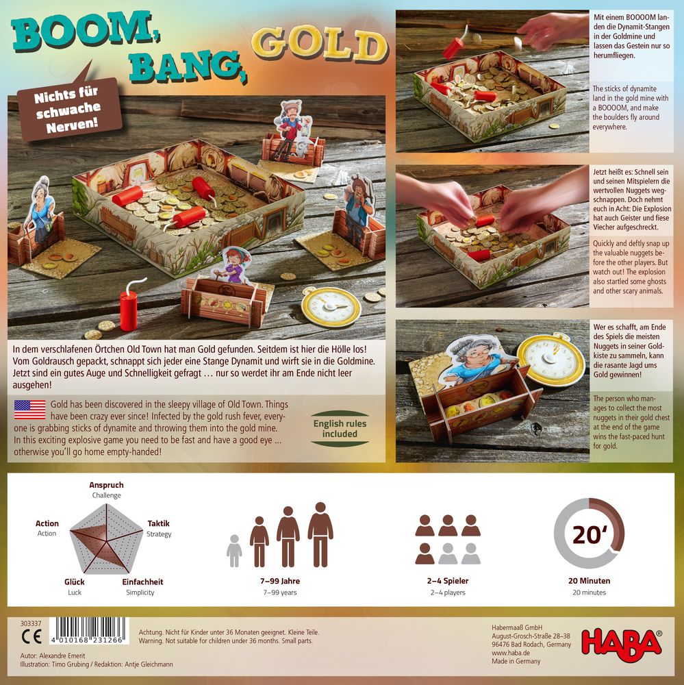 Haba Boom, Bang, Gold - obrázek 2
