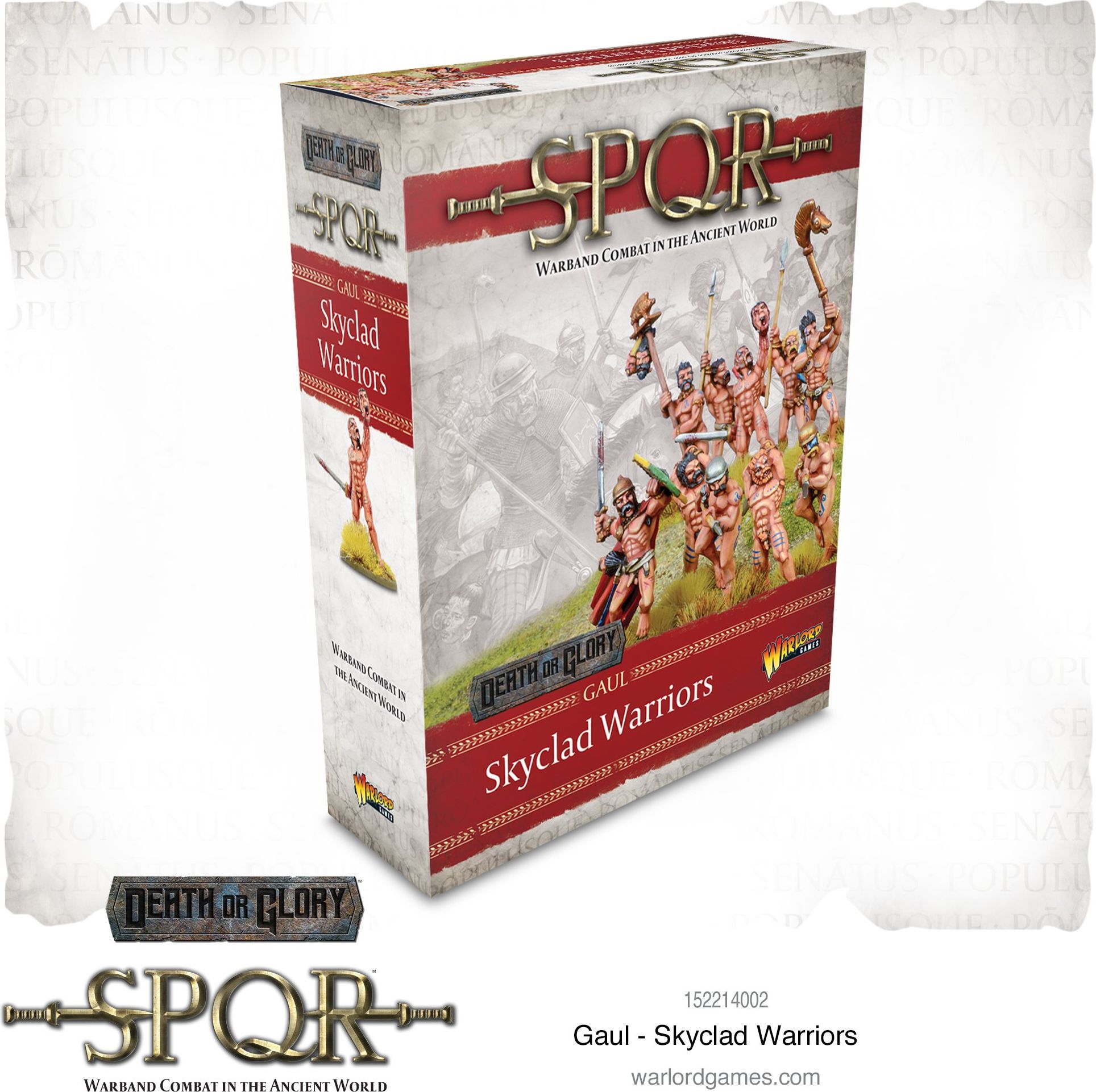 Warlord Games SPQR: Gaul - Skyclad Warriors - obrázek 1