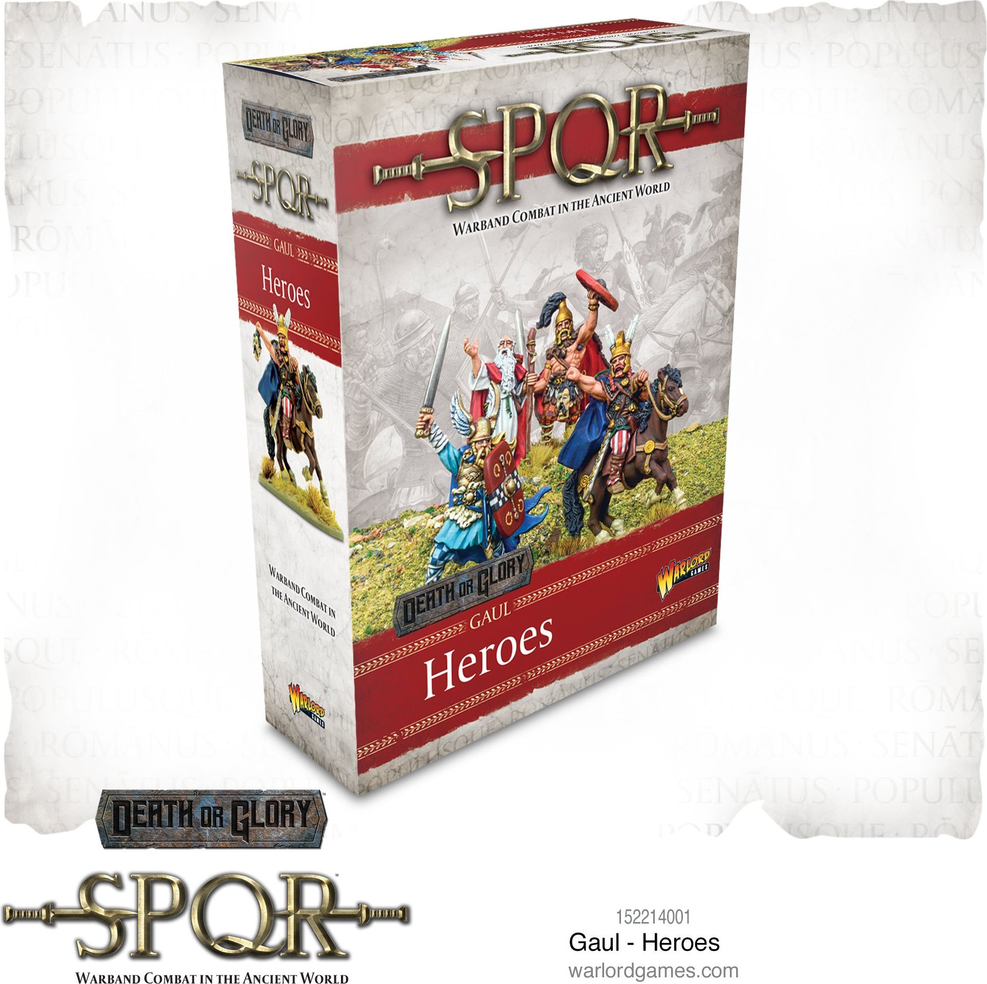 Warlord Games SPQR: Gaul - Heroes - obrázek 1