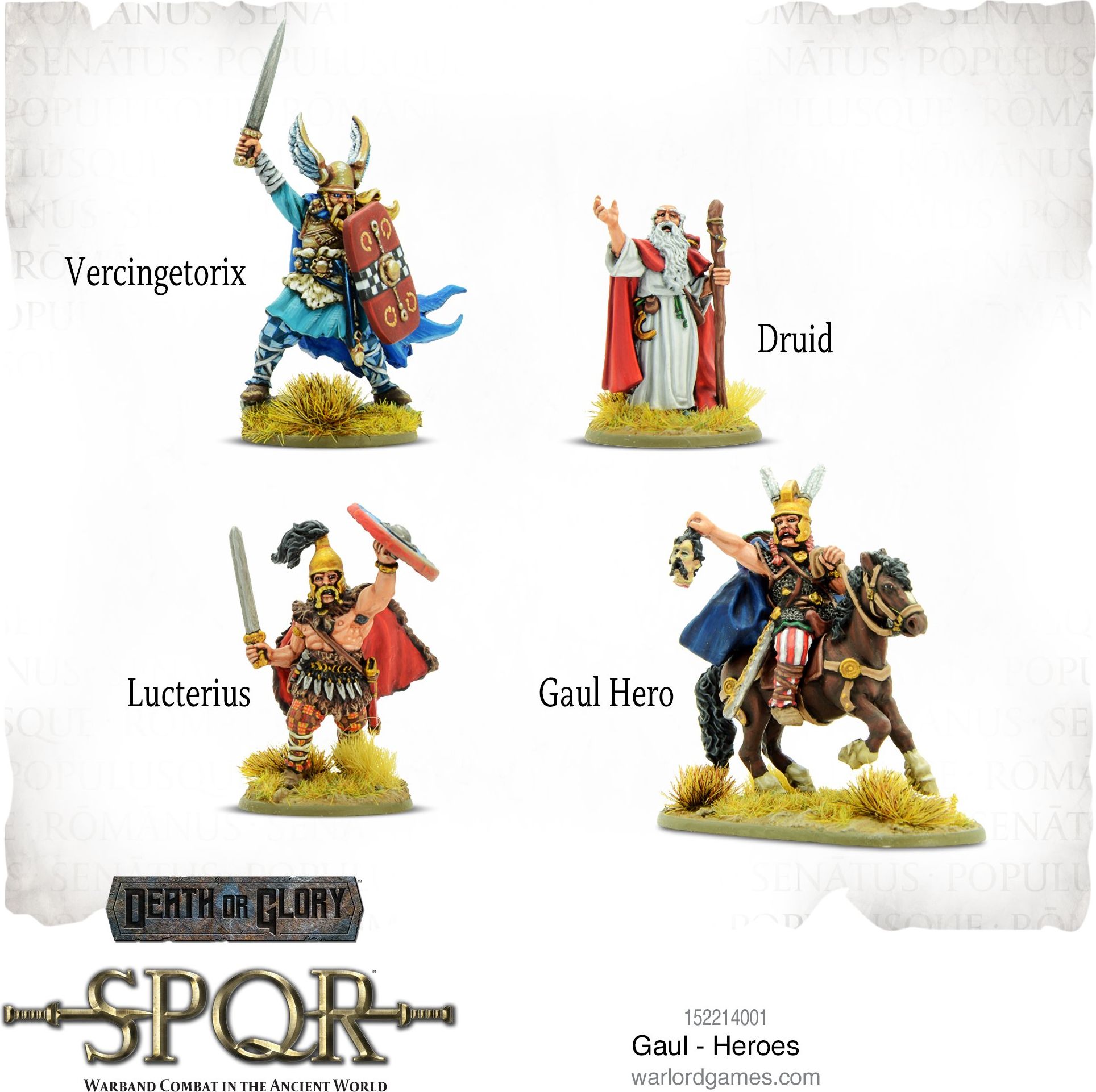 Warlord Games SPQR: Gaul - Heroes - obrázek 2