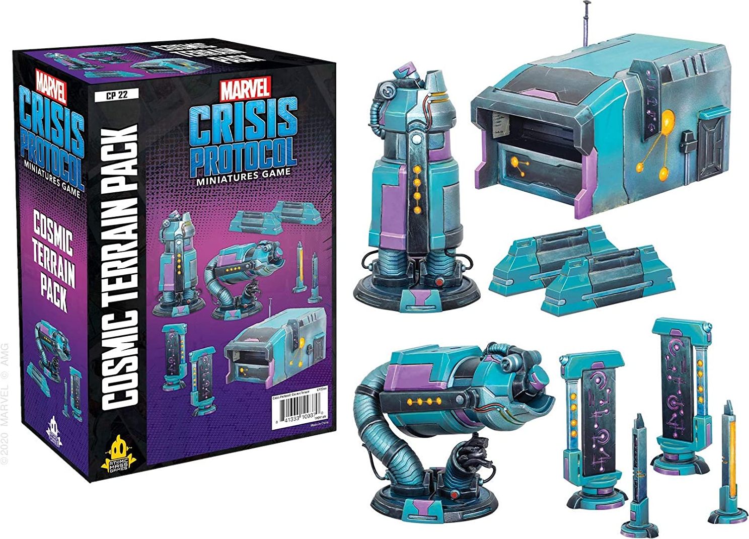 Fantasy Flight Games Marvel Crisis Protocol: Cosmic Terrain Expansion - obrázek 2