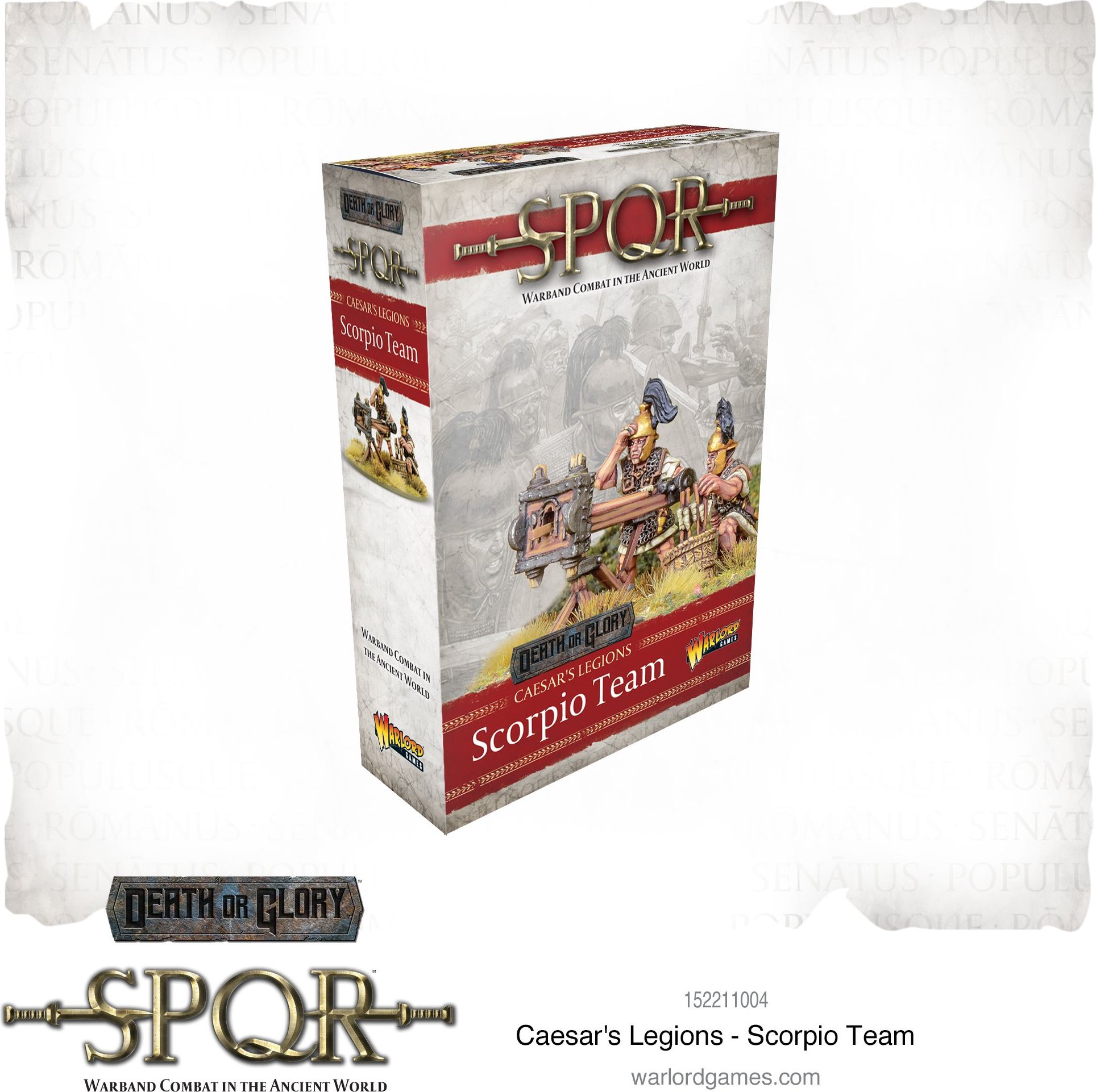 Warlord Games SPQR: Caesar's Legions - Scorpion Team - obrázek 1