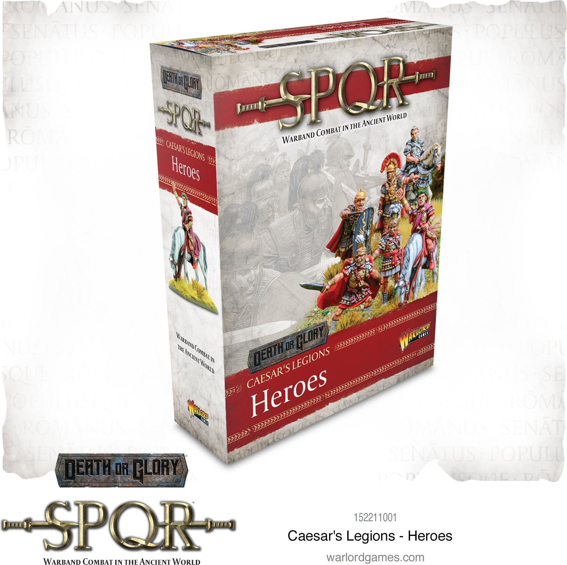 Warlord Games SPQR: Caesar's Legions - Heroes - obrázek 1