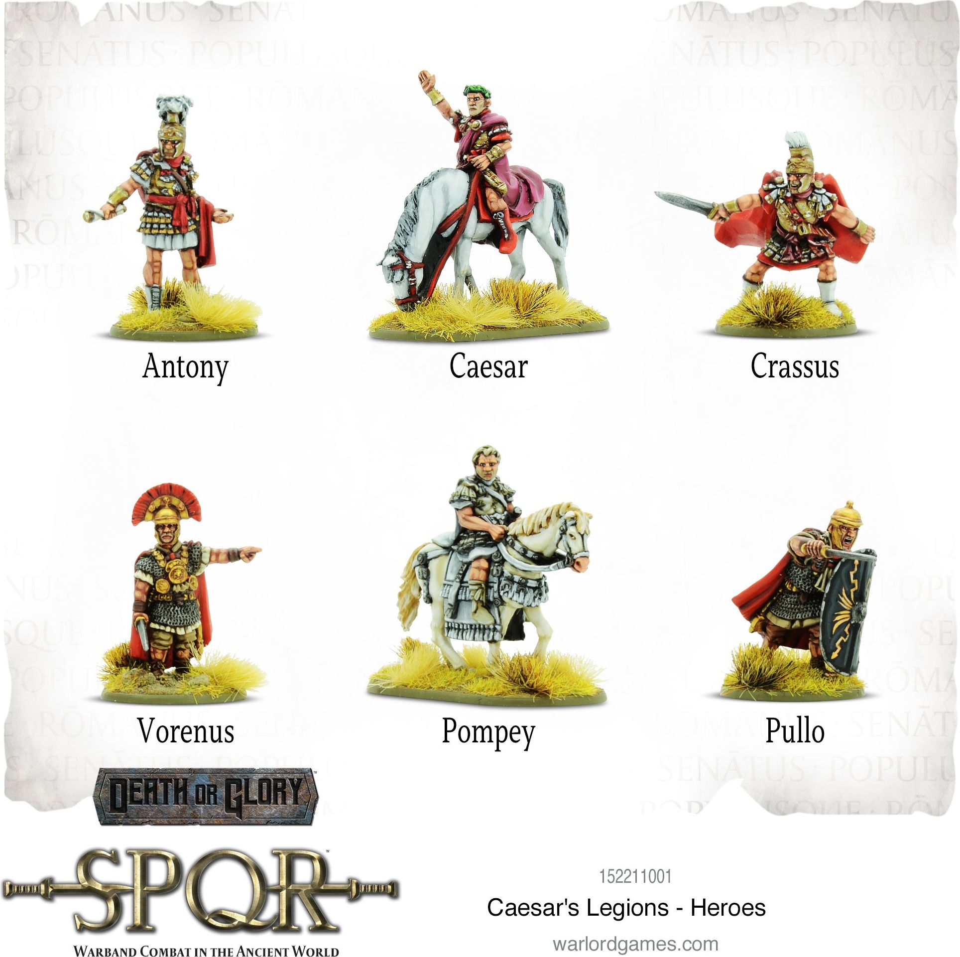Warlord Games SPQR: Caesar's Legions - Heroes - obrázek 2