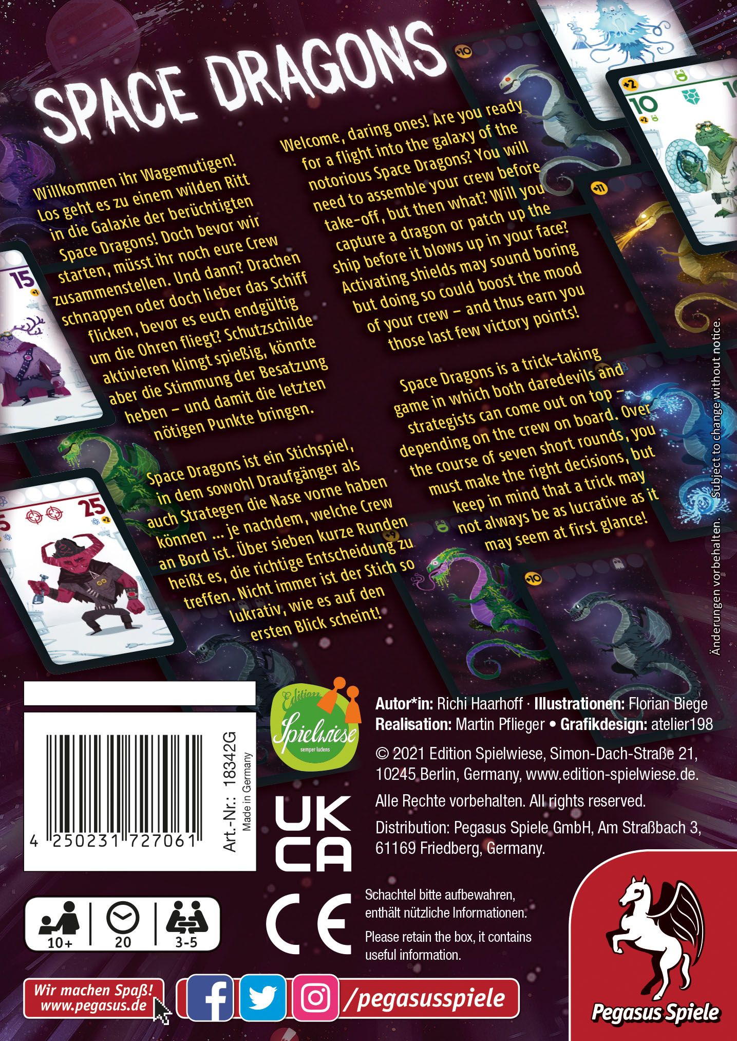 Pegasus Spiele Space Dragons - obrázek 2