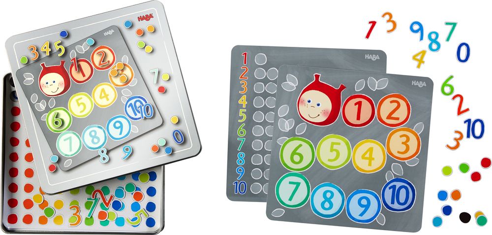 Haba Magnetická skládačka a hra Čísla - obrázek 3