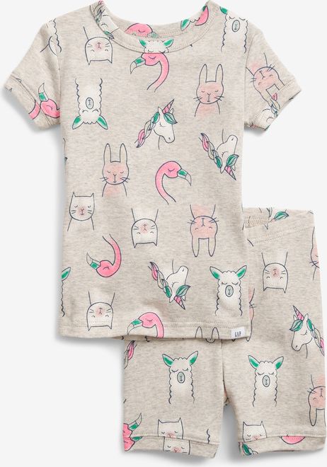 Critter Graphic Pyžamo dětské GAP | Růžová Béžová | Dívčí | 5 let - obrázek 1