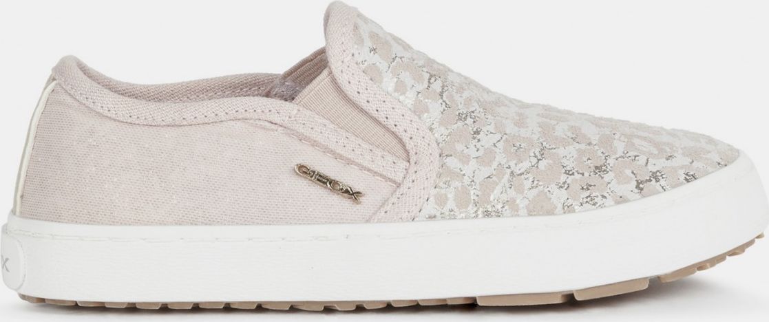 Geox pudrové dívčí kožené slip on - 28 - obrázek 2