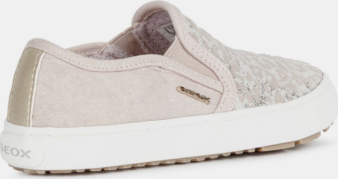 Geox pudrové dívčí kožené slip on - 28 - obrázek 3