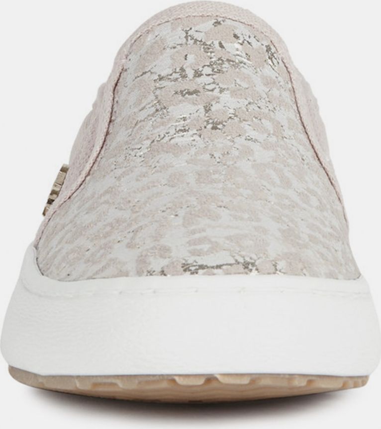 Geox pudrové dívčí kožené slip on - 28 - obrázek 5