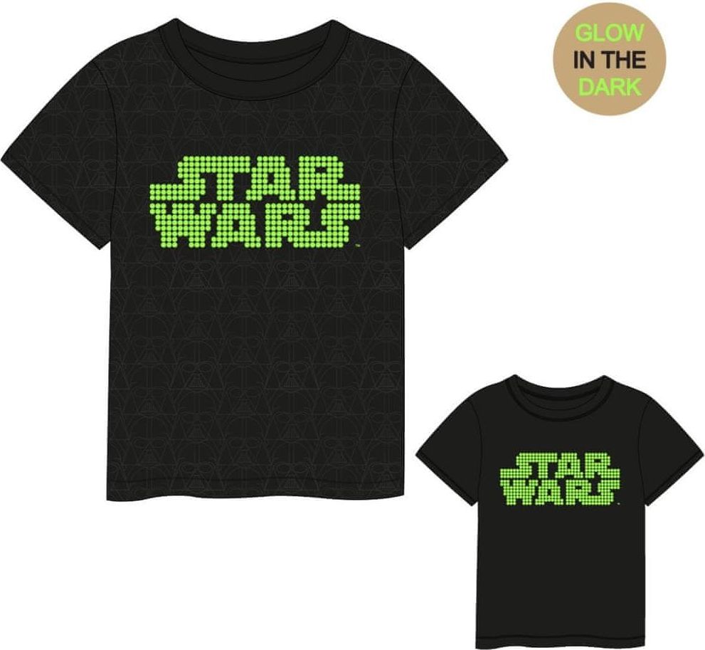 Disney chlapecké tričko Star Wars 2200007006 152 tmavě šedá - obrázek 1