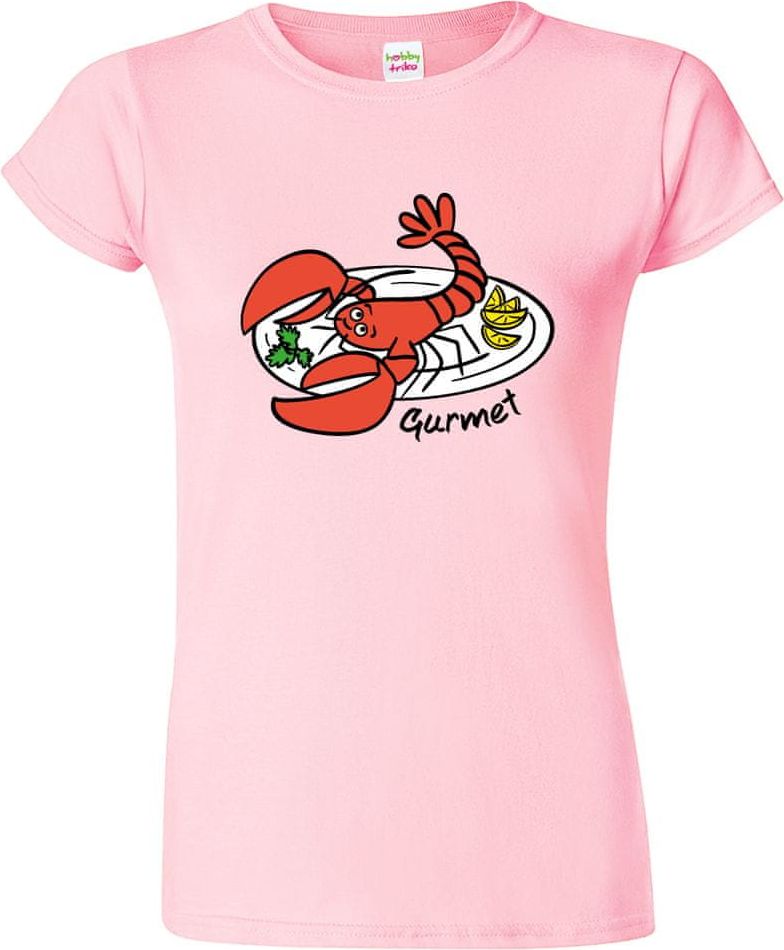 Hobbytriko Tričko pro kuchařku - Gurmet Barva: Růžová (30), Velikost: S - obrázek 1