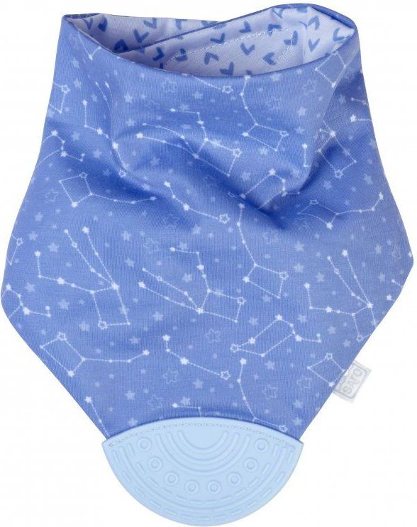 Oboustranný slintáček s kousátkem Saro Baby - obrázek 1