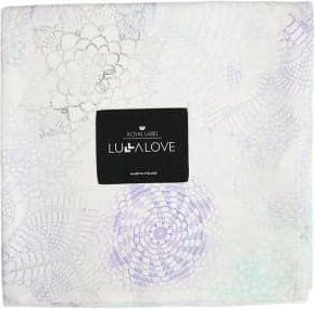 Bambusová přikrývka 100x150cm Lullalove BOHO-Modro Šedá 2021 - obrázek 1