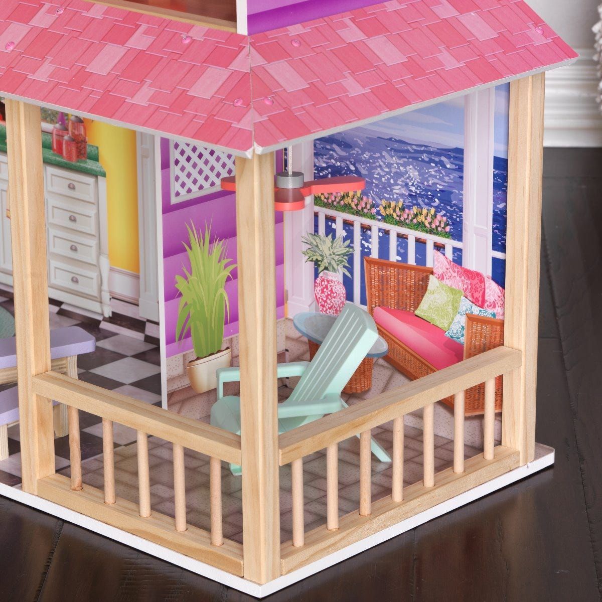 Kidkraft KidKraft Dřevěný domeček Viviana - obrázek 5