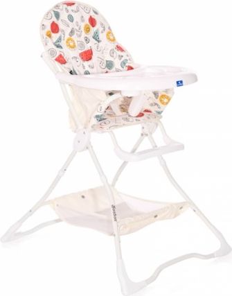 Jídelní židlička Lorelli BONBON WHITE FRUITS - obrázek 1