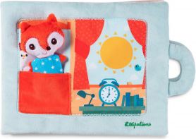Lilliputiens - textilní didaktická knížka - Dobré ráno liško Alice - obrázek 1